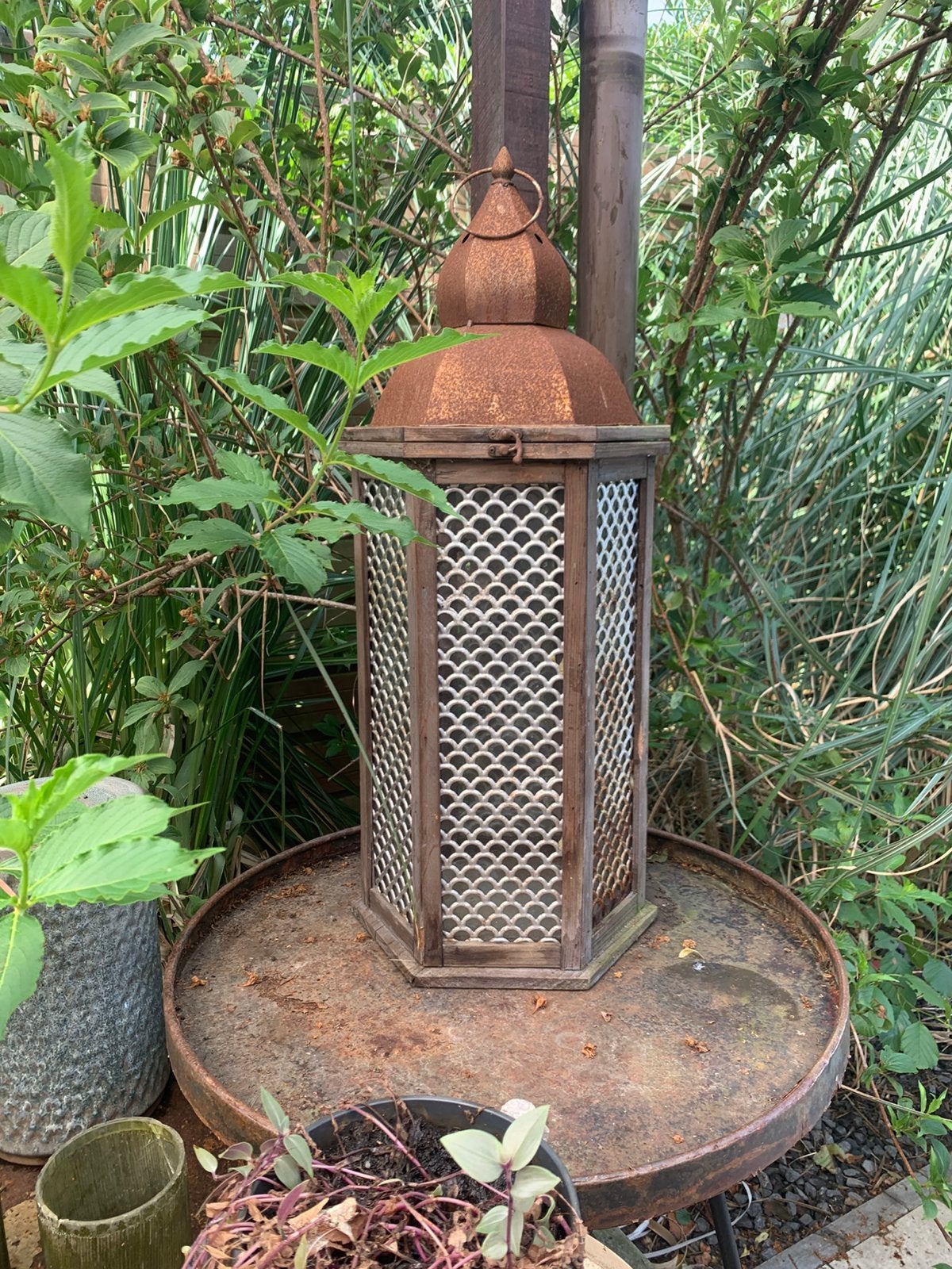 Tuin lantaarn, Tuin en Terras, Ophalen, Gebruikt