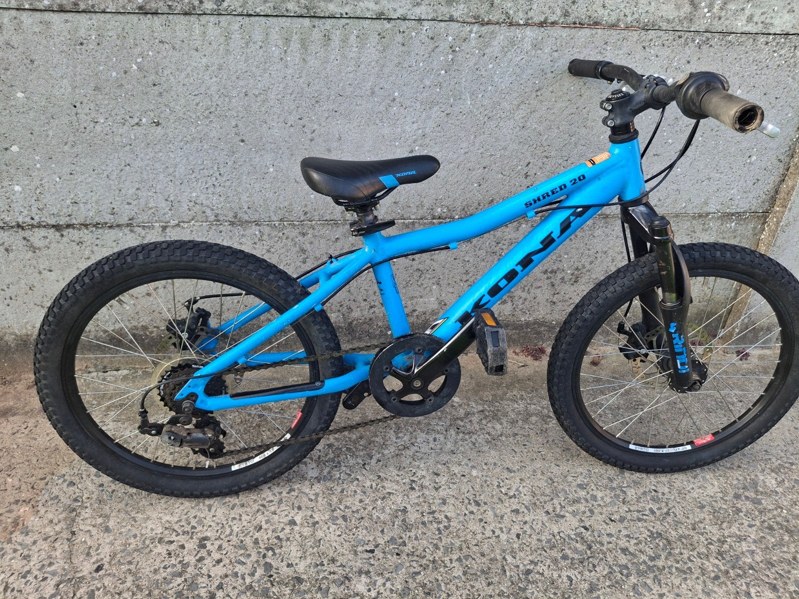 Kona mountainbike 20inch, Ophalen, Kona, Aluminium, Schijfrem