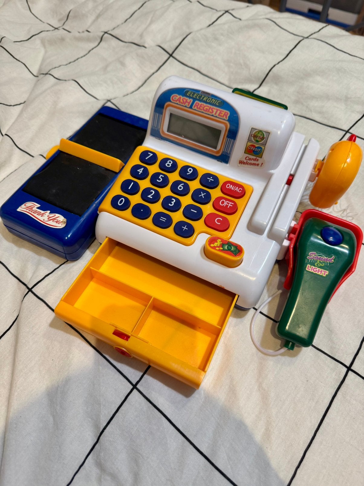 jouet caisse électronique pour enfant, Enlèvement, Comme neuf, Électronique