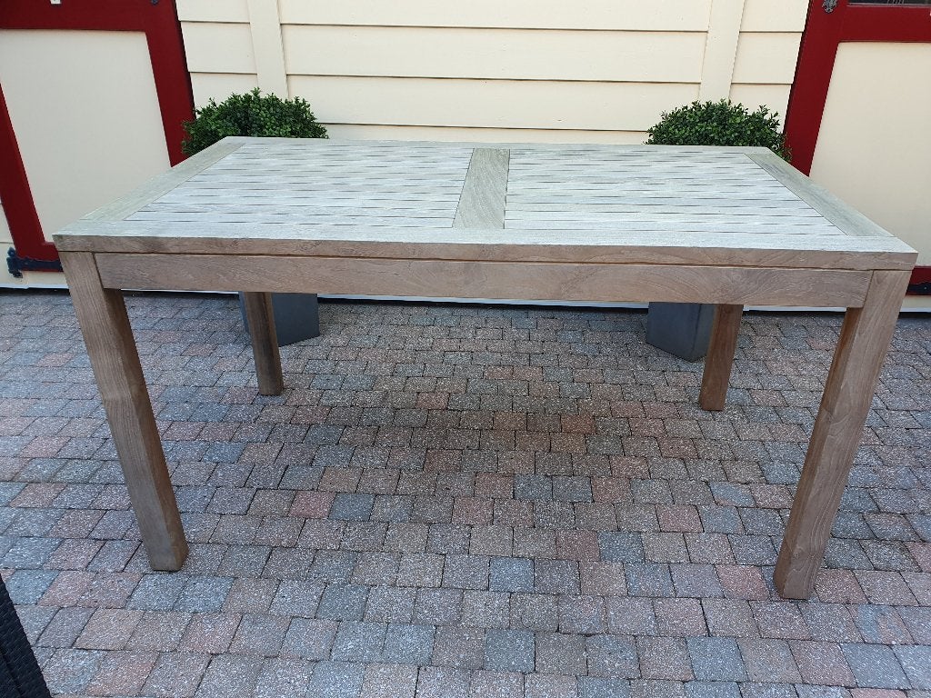 TEAKTAFEL MARCELLO, Ophalen, Rechthoekig, Teakhout