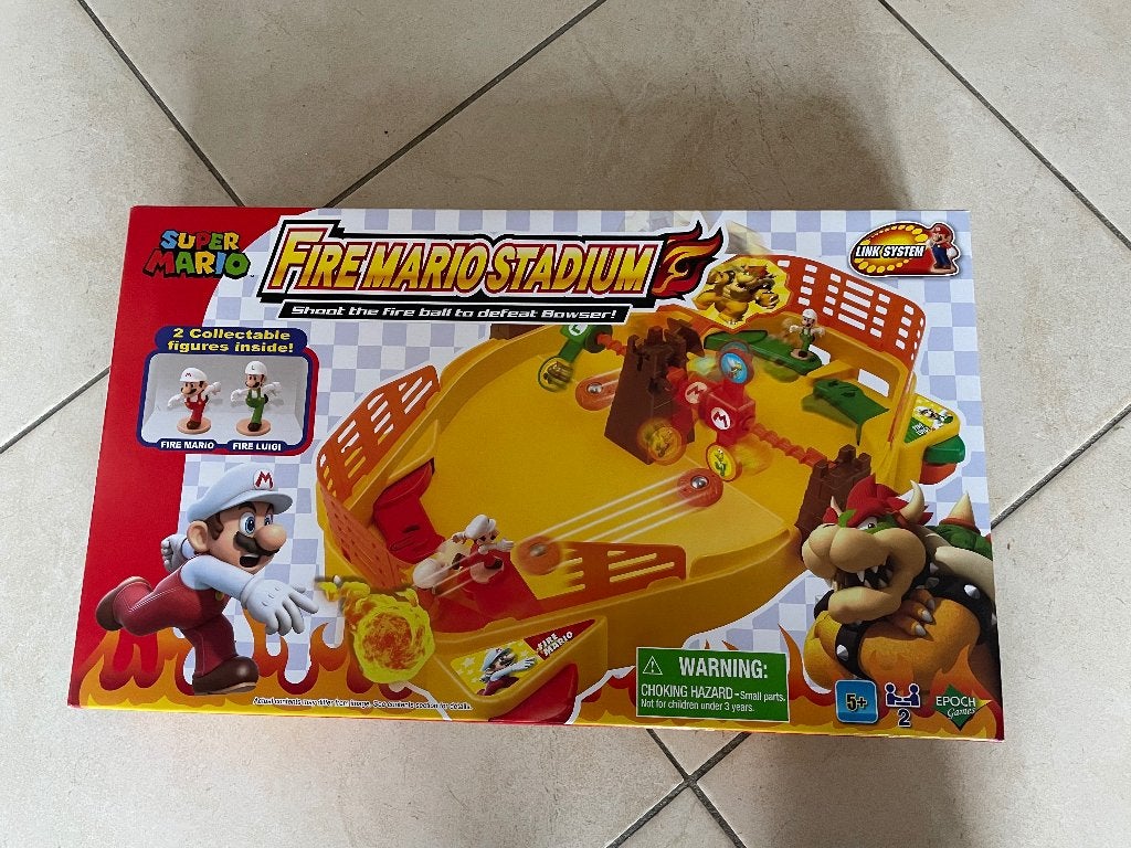 Fire Mario Stadium, Ophalen