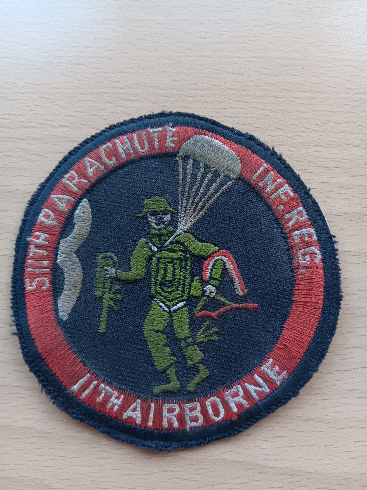 Us ww2 511 parachute infantry regt, Ophalen of Verzenden