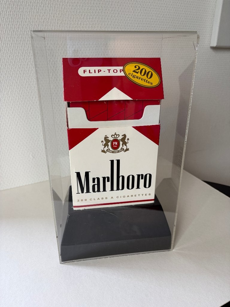 Vintage MARLBORO  Lampe publicitaire 1980 Tabac cigarettes, Collections, Marques & Objets publicitaires, Envoi