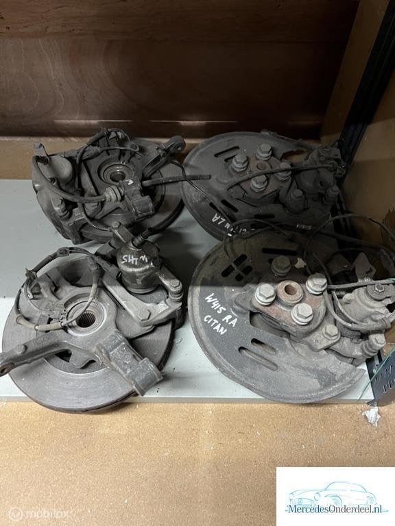 W415 Citan Wielnaaf fusee remklauw sensor wiellager, Enlèvement ou Envoi, Utilisé