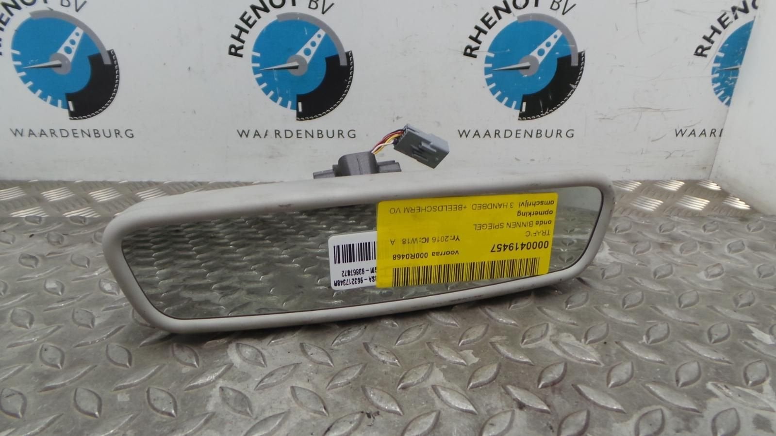 RENAULT TRAFIC BINNENSPIEGEL 2016, Ophalen of Verzenden, Gebruikt, ARN erkend