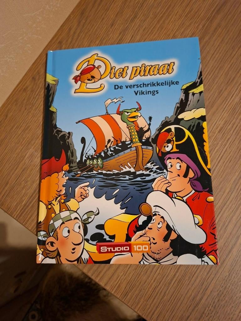 Voorleesboek : Piet Piraat : De verschrikkelijke vikings, Boeken, Kinderboeken | Jeugd | onder 10 jaar, Zo goed als nieuw, Fictie algemeen