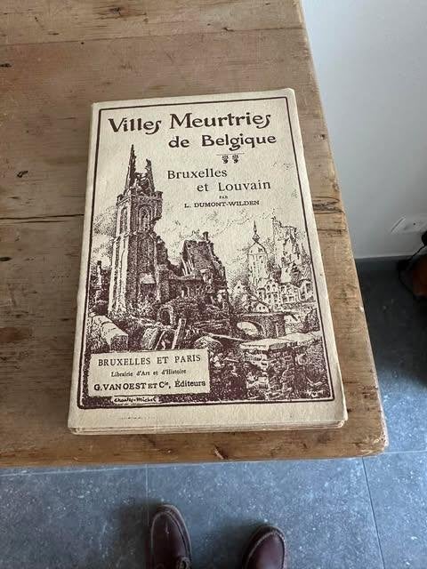 Villes Meurtriers de Belgique Bruxelles et Louvain, Boeken, Geschiedenis | Stad en Regio, Ophalen of Verzenden, L. Dumont Wilden