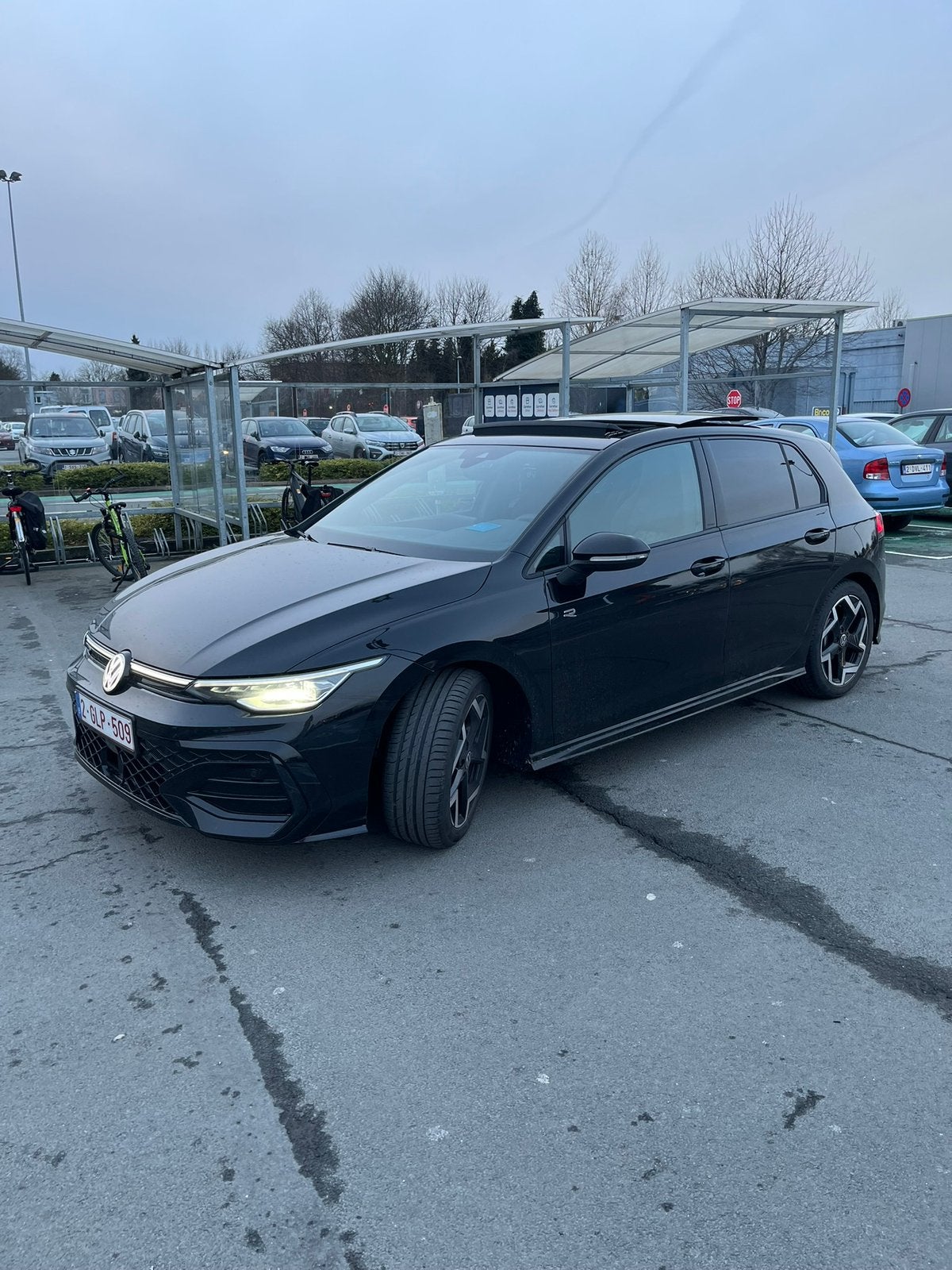Golf 8.5 rline 1.5 tsi  garanti jusqu’au 2029 black pack, Achat, Euro 6, Noir, 5 portes
