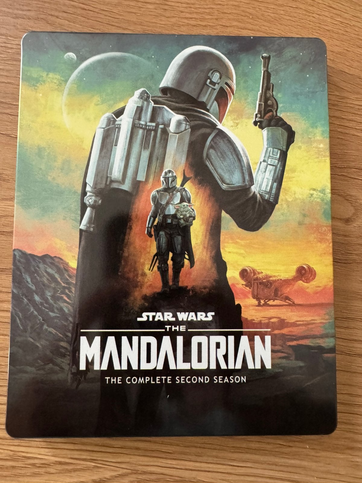 The Mandalorian the complete second season steelbook, Cd's en Dvd's, Inclusief art cards, Engels, Alle leeftijden, Science Fiction en Fantasy