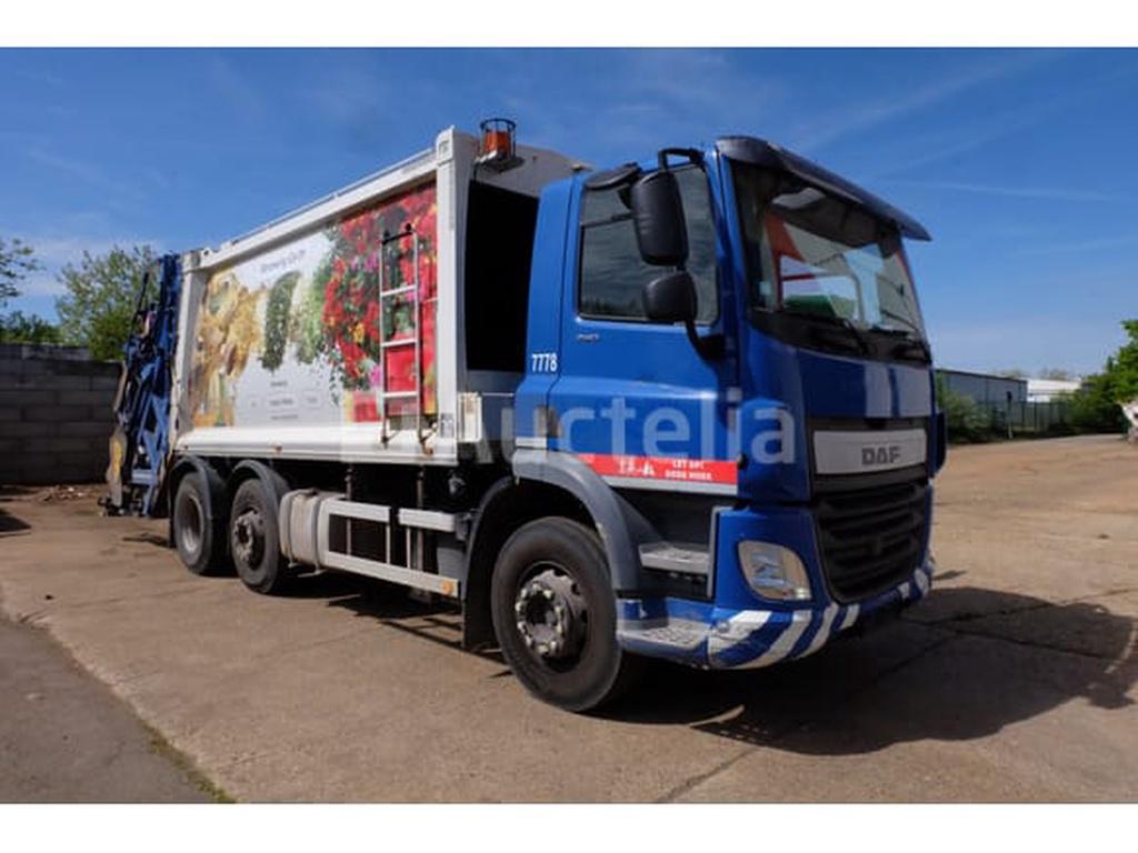 REF:7778 - DAF CF 290 FAG vuilniswagen (2015-413,344 km), Overige brandstoffen, Bedrijf, DAF, Te koop