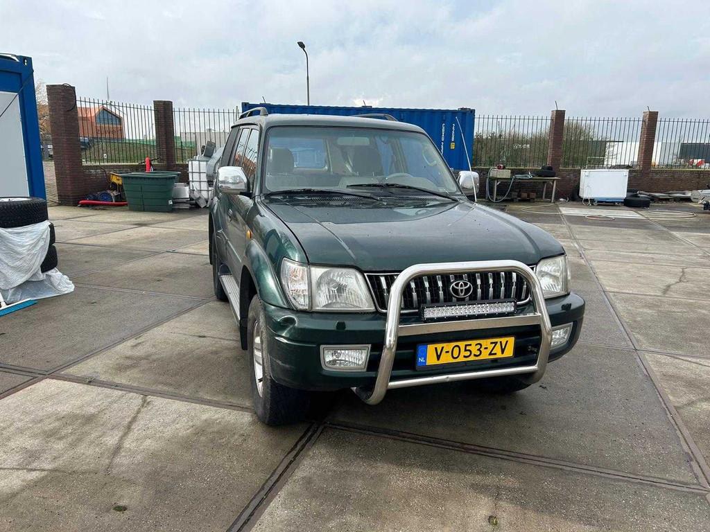 2001 Toyota LandCruiser 90 3.0 D4-D Blind Van Personenauto, Gebruikt, Bedrijf, Diesel, Overige carrosserie