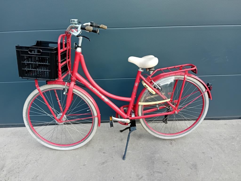 Meisjesfiets Oxford Fleur 28inch 7v maat50 NIEUWPRYS 795€, Frein sur jante, Enlèvement, Oxford Sparta Batavus Norta gazelle Granville Sparta cube trek