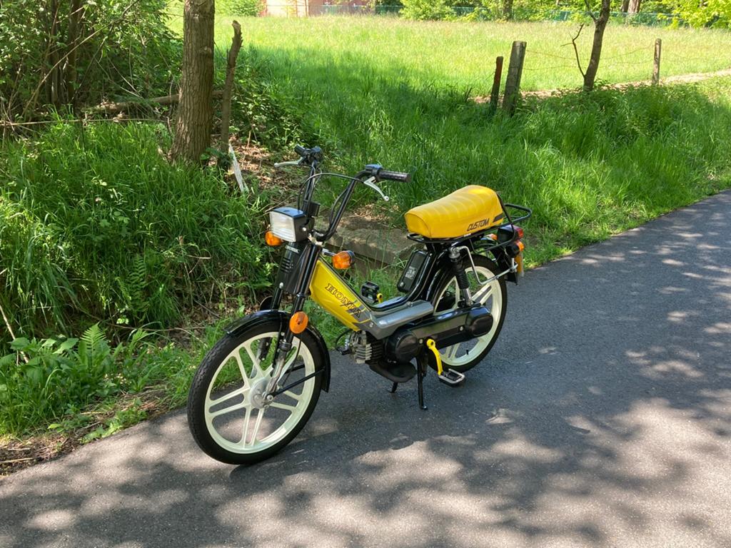 Honda camino custom b classe, Fietsen en Brommers, Brommers | Tomos, Ophalen, Zo goed als nieuw, Klasse B (45 km/u)