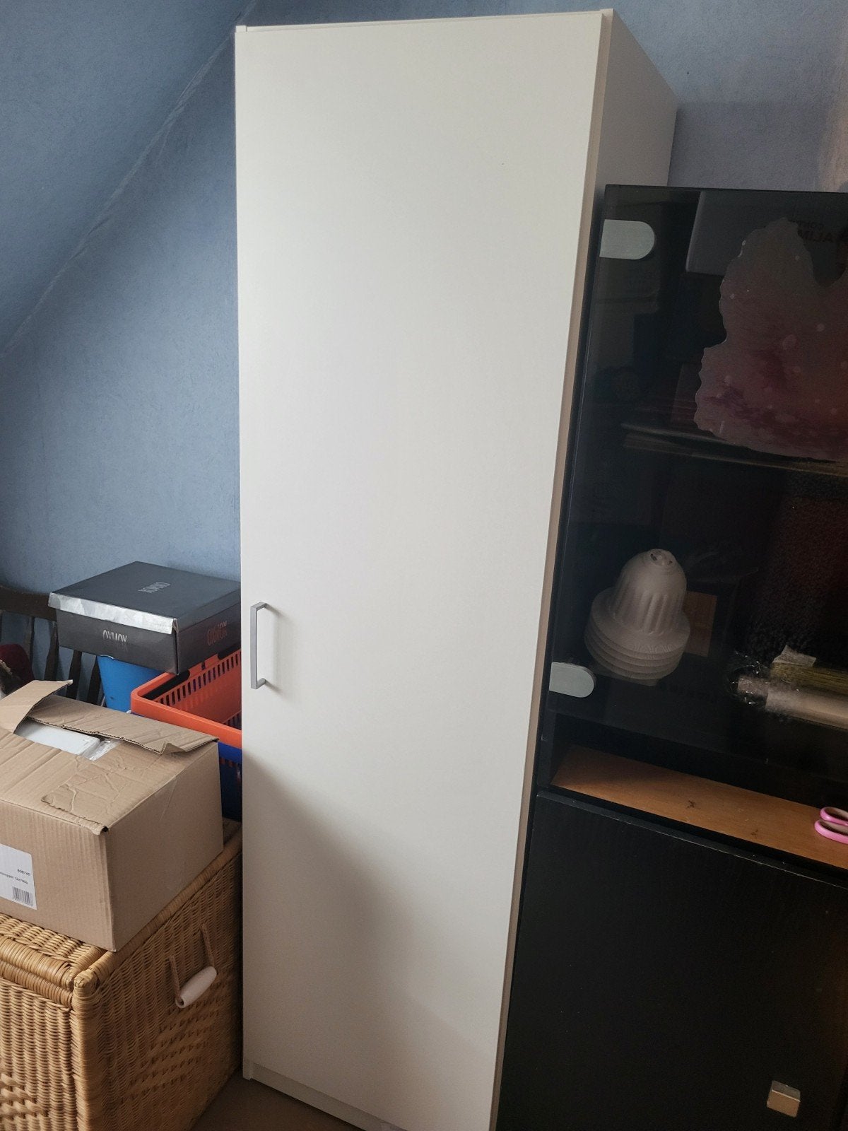 2 witte kasten met leggers nieuw, Ophalen of Verzenden, Zo goed als nieuw