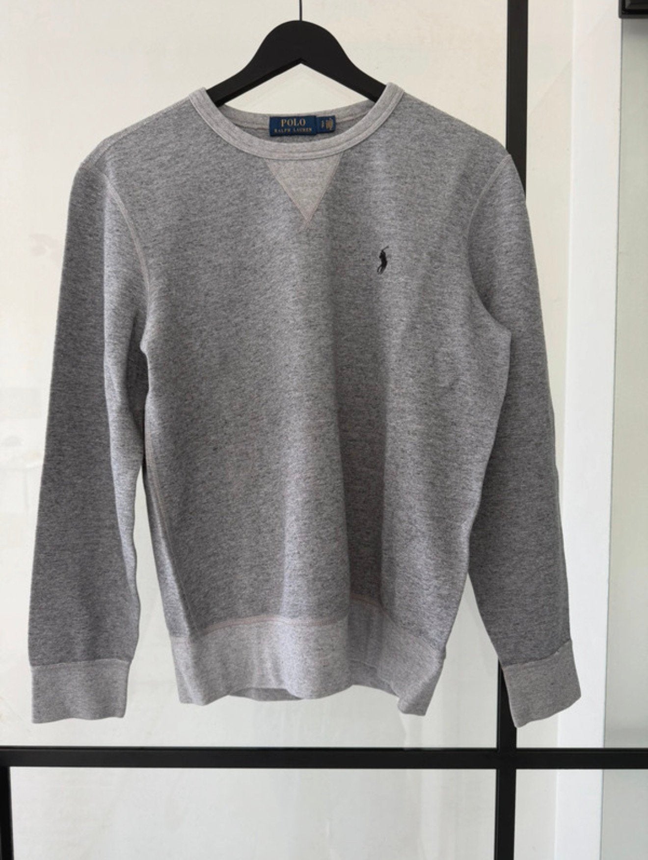 Polo Ralph Lauren sweater (S), Vêtements | Hommes, Enlèvement ou Envoi, Porté, Gris