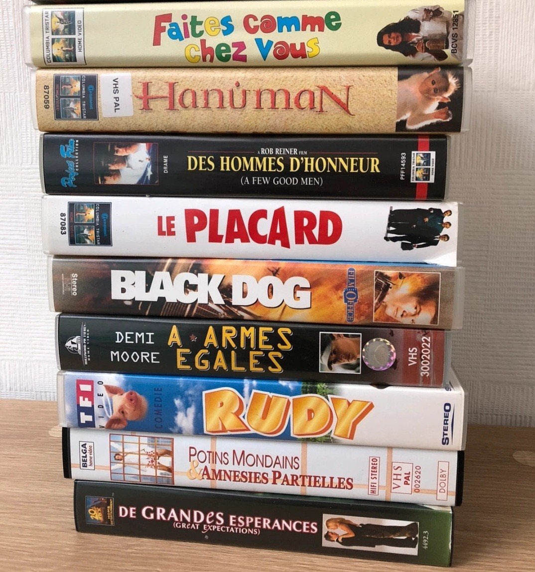 lot VHS, Gebruikt, Science Fiction en Fantasy, Ophalen of Verzenden, 1980 tot 2000