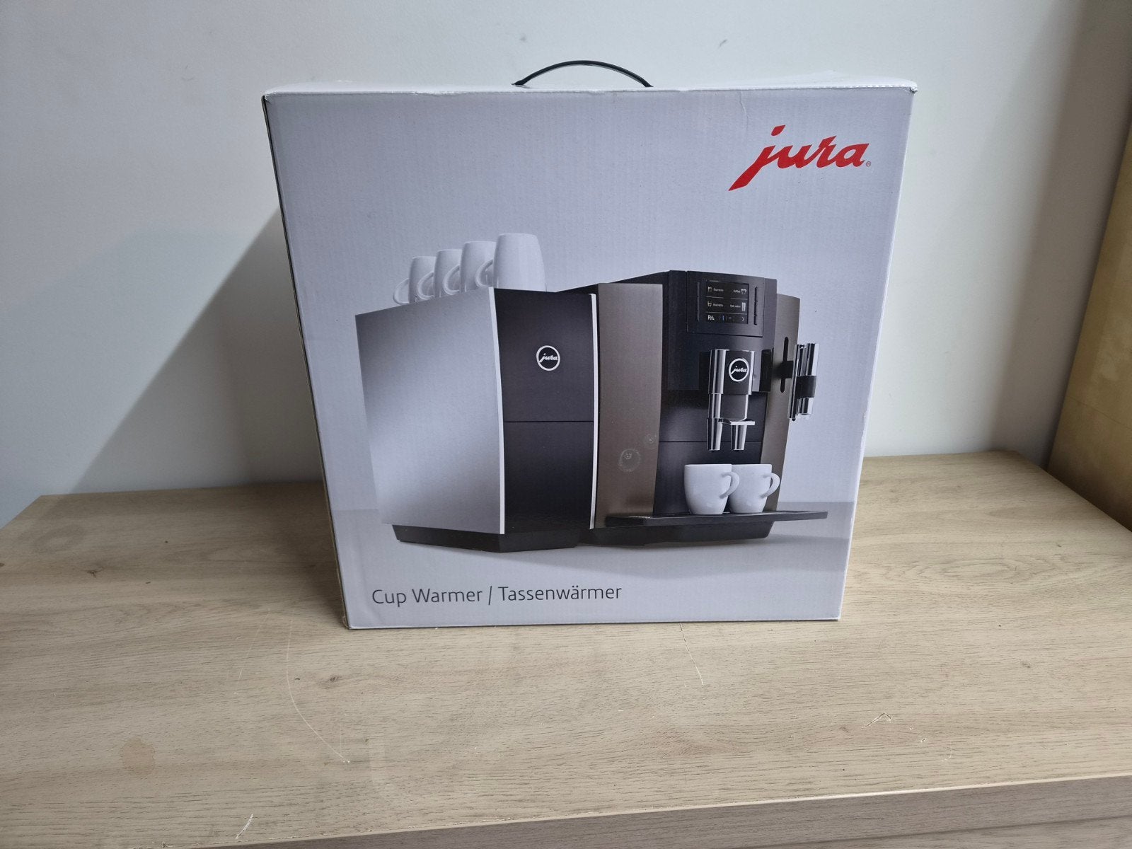 JURA koppenwarmer met 2 laden – originele doos, Ophalen