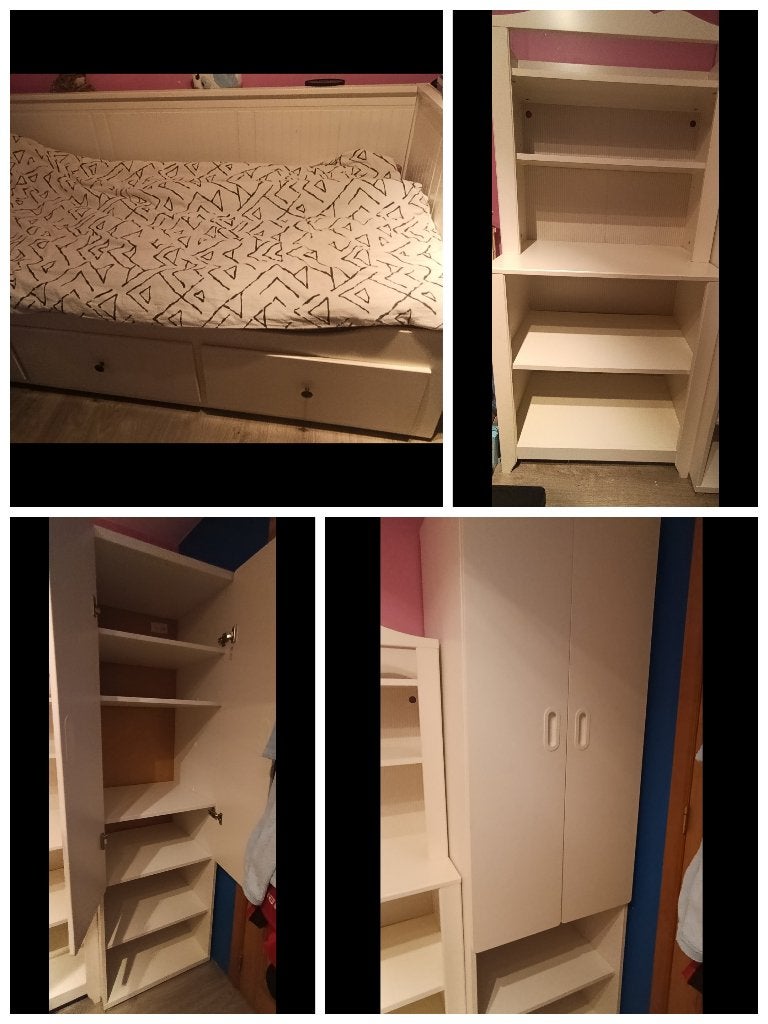 Chambre enfant, Enlèvement, Comme neuf, 180 cm ou plus, 85 à 100 cm
