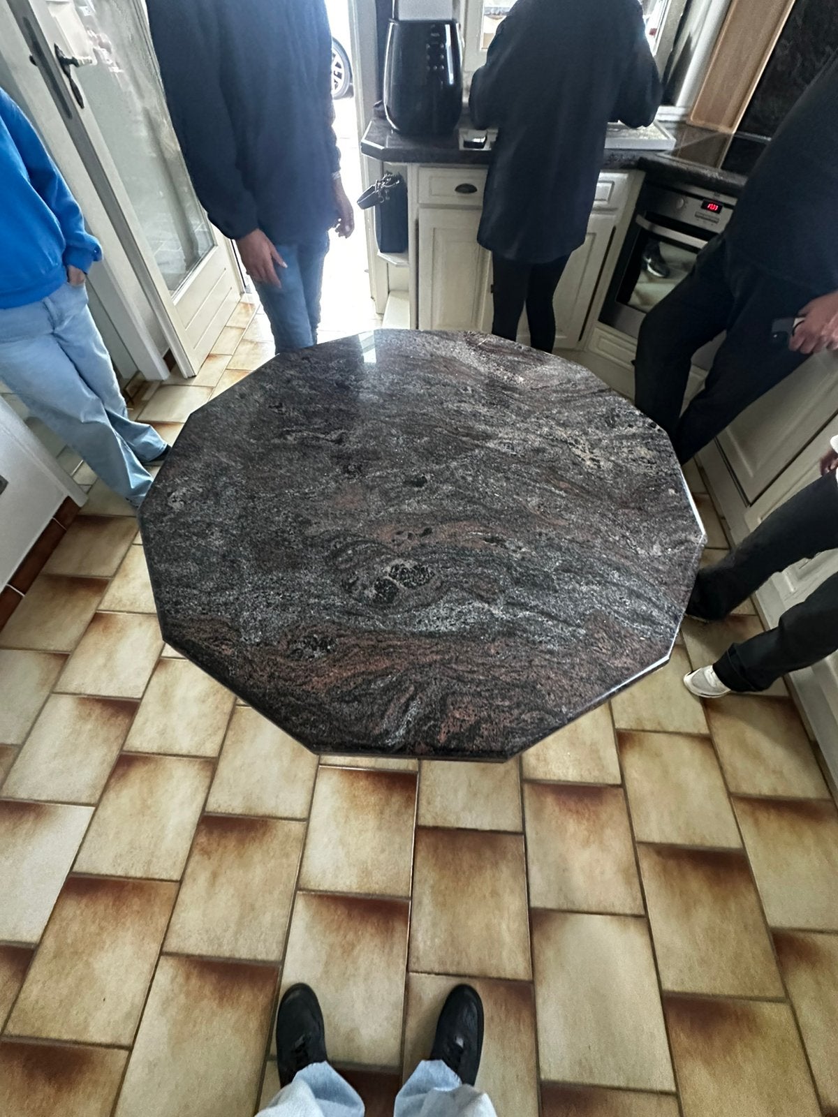 Marmere tafel, Enlèvement, Comme neuf