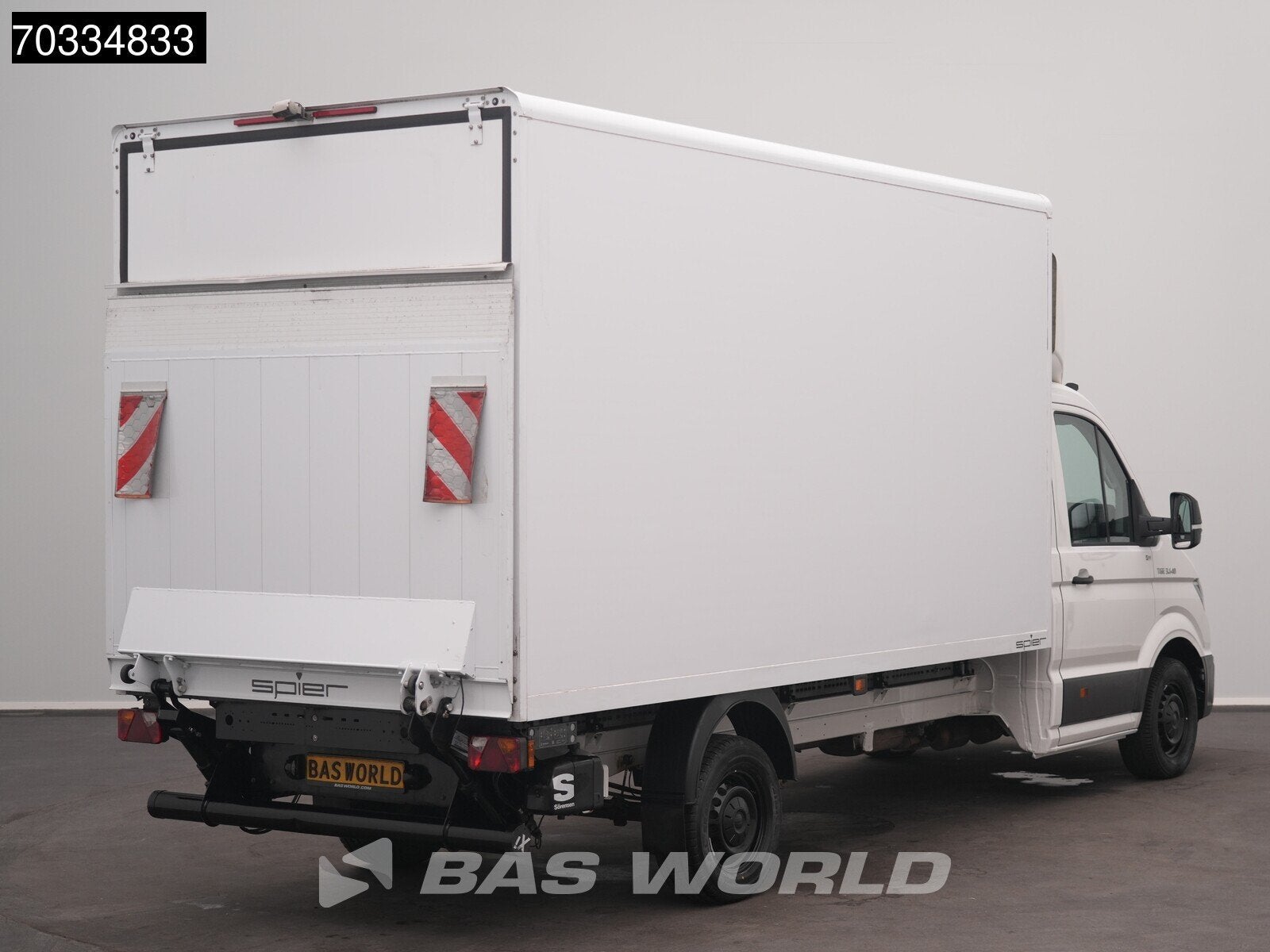 MAN TGE 3.140 Automaat Laadklep Bakwagen Airco Cruise Camera, Auto's, Automaat, Stof, Gebruikt, Euro 6