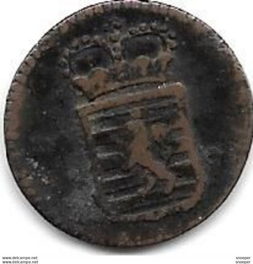*luxembourg demi liard 1784 km 10 vf+, Envoi, Autres pays, Monnaie en vrac