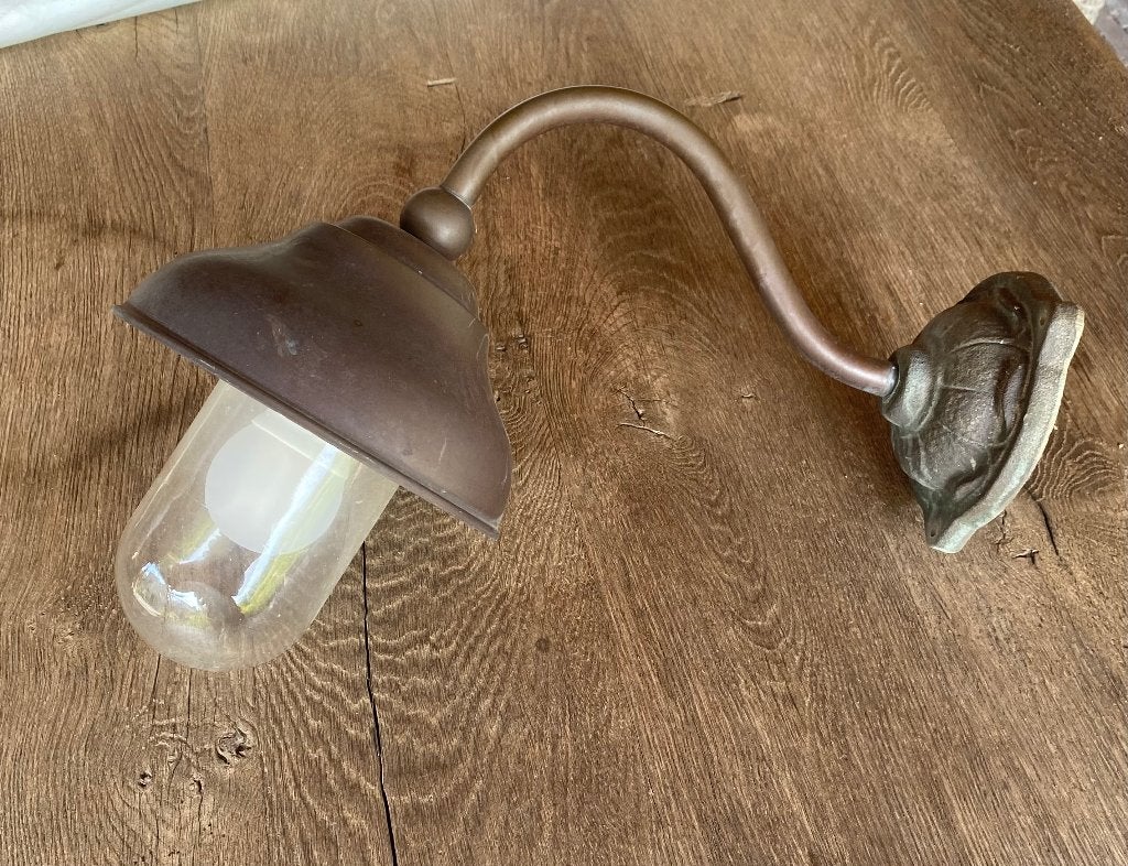 Frezoli buitenlamp koper, Ophalen, Overige materialen, Waterbestendig, Netvoeding