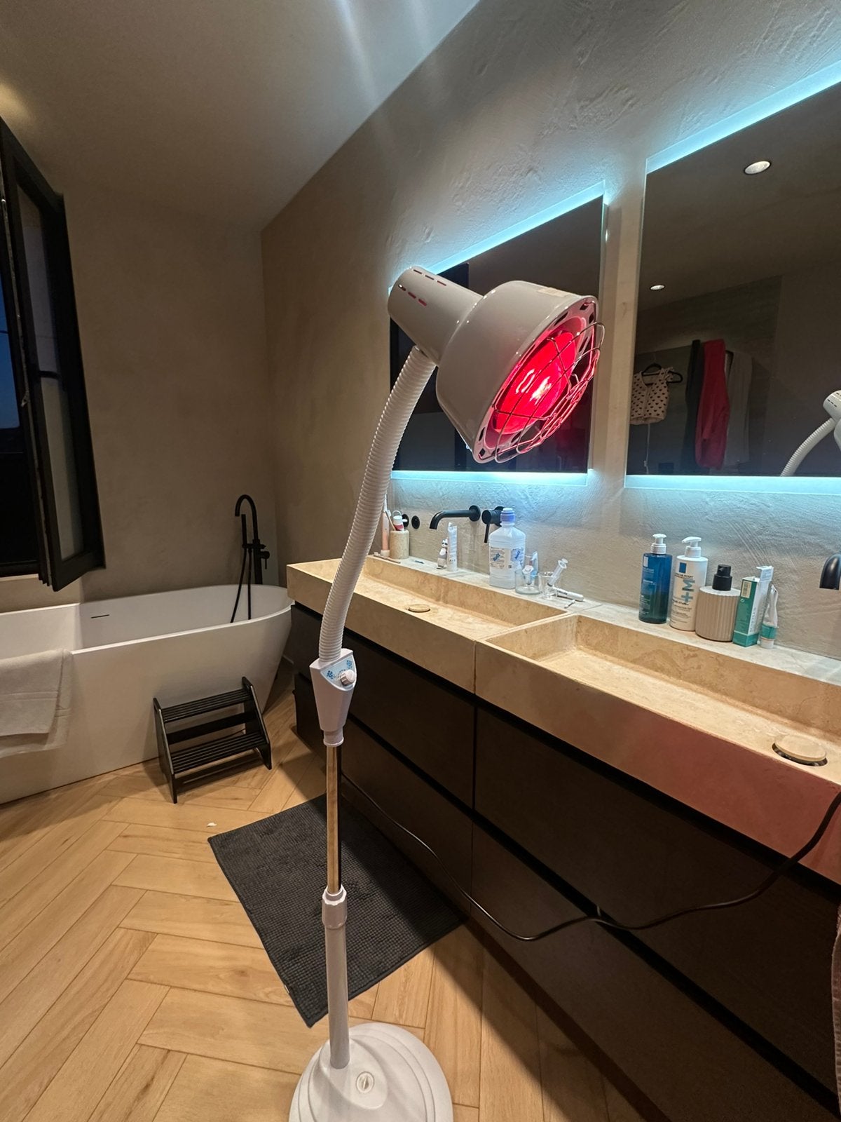 Infrarood lamp op wieltjes, Ophalen, Zo goed als nieuw, Overige modellen, Minder dan 10 lampen