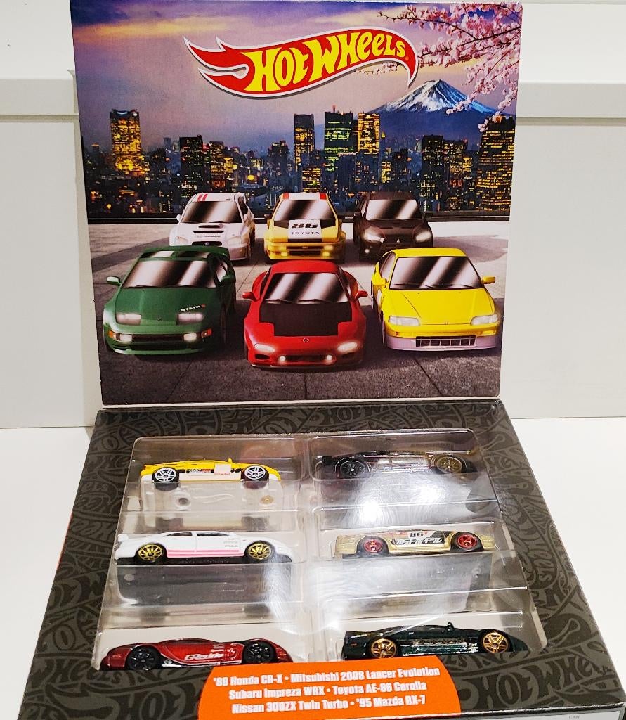 Hot Wheels Multipack 6 JDM Car Culture (2022), Ophalen of Verzenden