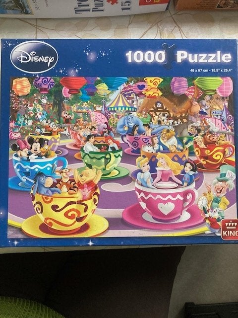 Puzzle de 1000 pièces, Enlèvement ou Envoi, 500 à 1500 pièces, Comme neuf