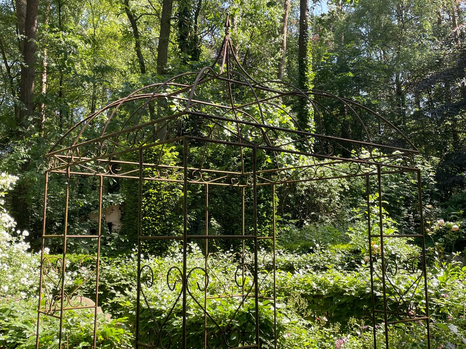 IJzeren tuinornament, Enlèvement, Utilisé