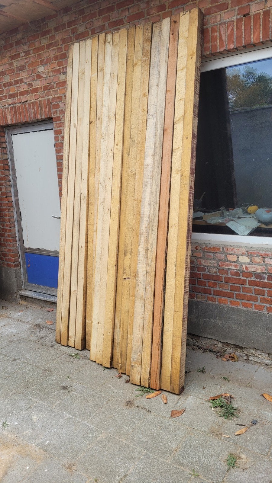 poutres/sergé, Jardin & Terrasse, Enlèvement, Comme neuf, 250 cm ou plus, Poutres
