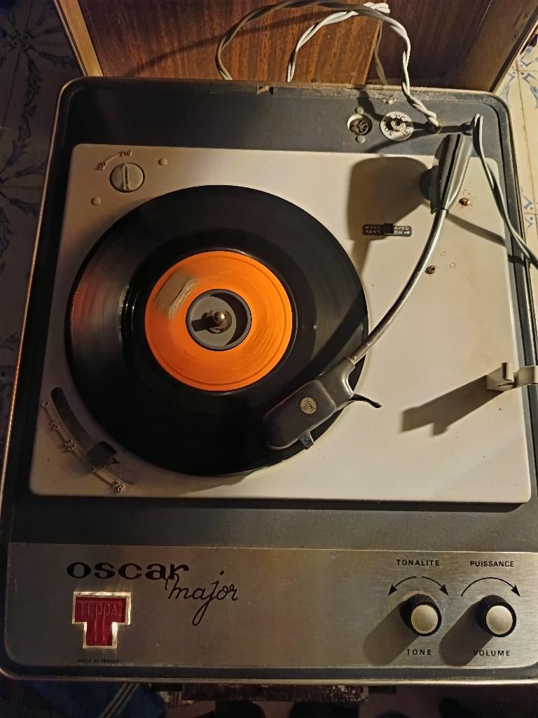 Teppaz platenspeler vintage, Antiek en Kunst, Verzenden