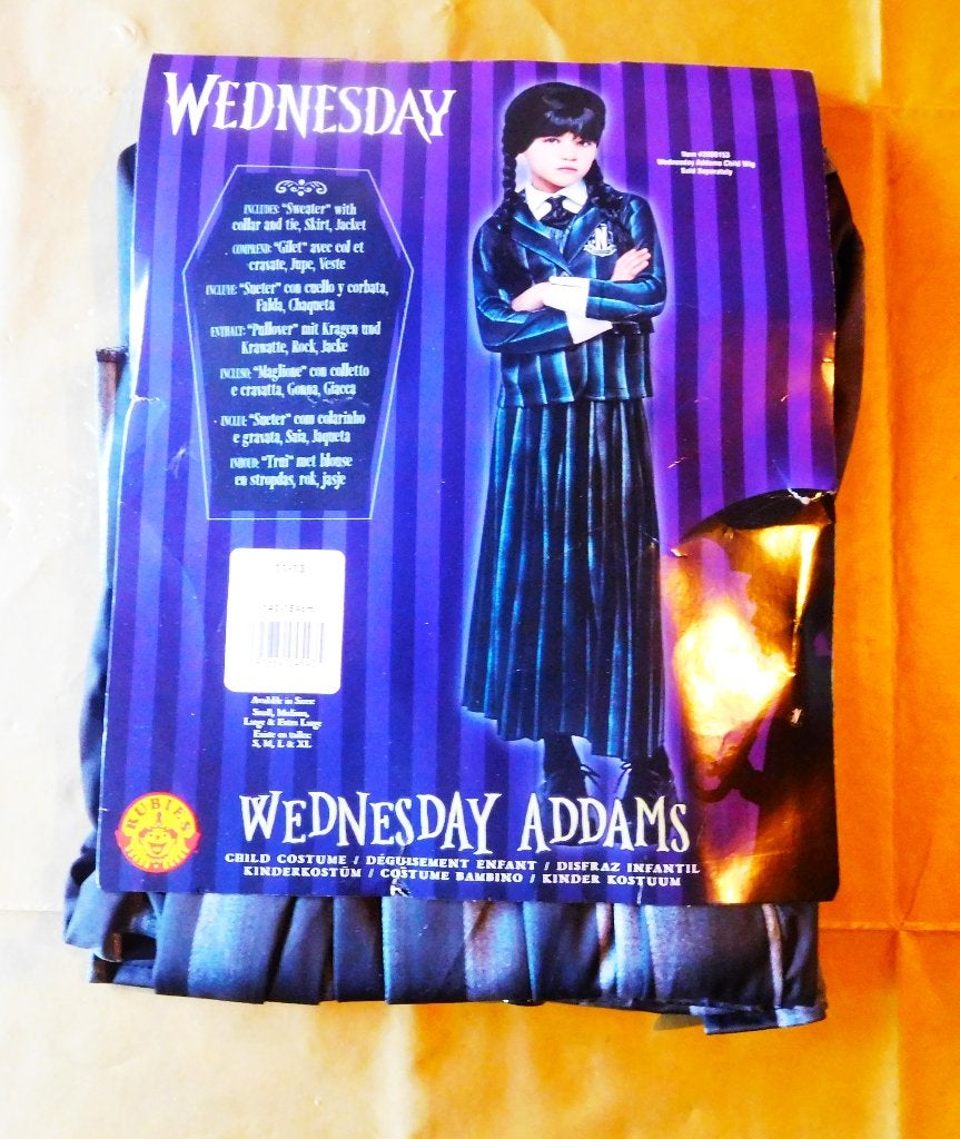 Wednesday Halloween kinder kostuum, Kleding | Dames, ANDERE, Ophalen of Verzenden, Nieuw