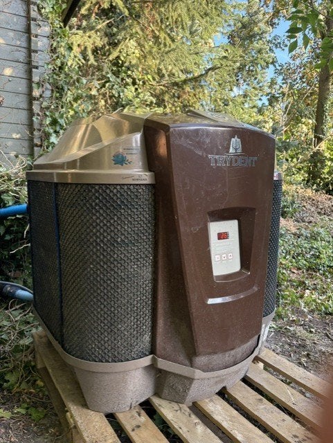 warmtepomp, Ophalen, Zo goed als nieuw, Verwarming