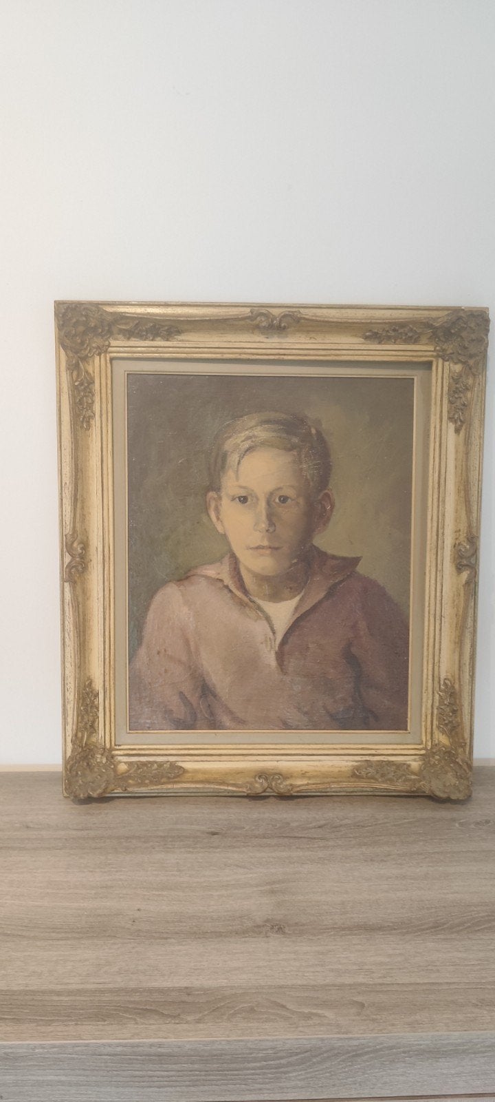 Oud olie schilderij op hardboard/paneel/doek, Ophalen of Verzenden, Doek
