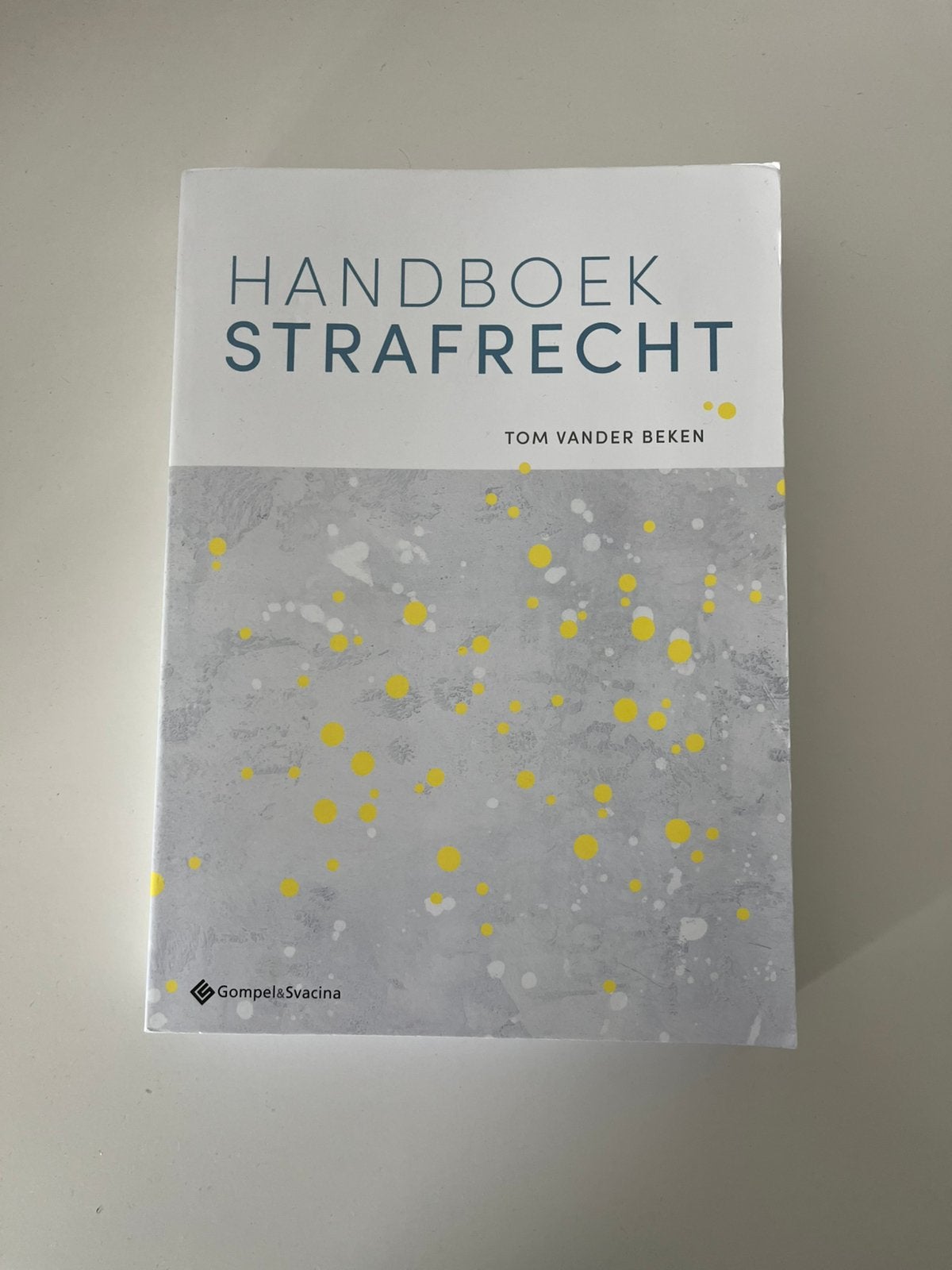 Handboek strafrecht Tom Vander Beken, Boeken, Ophalen, Nieuw
