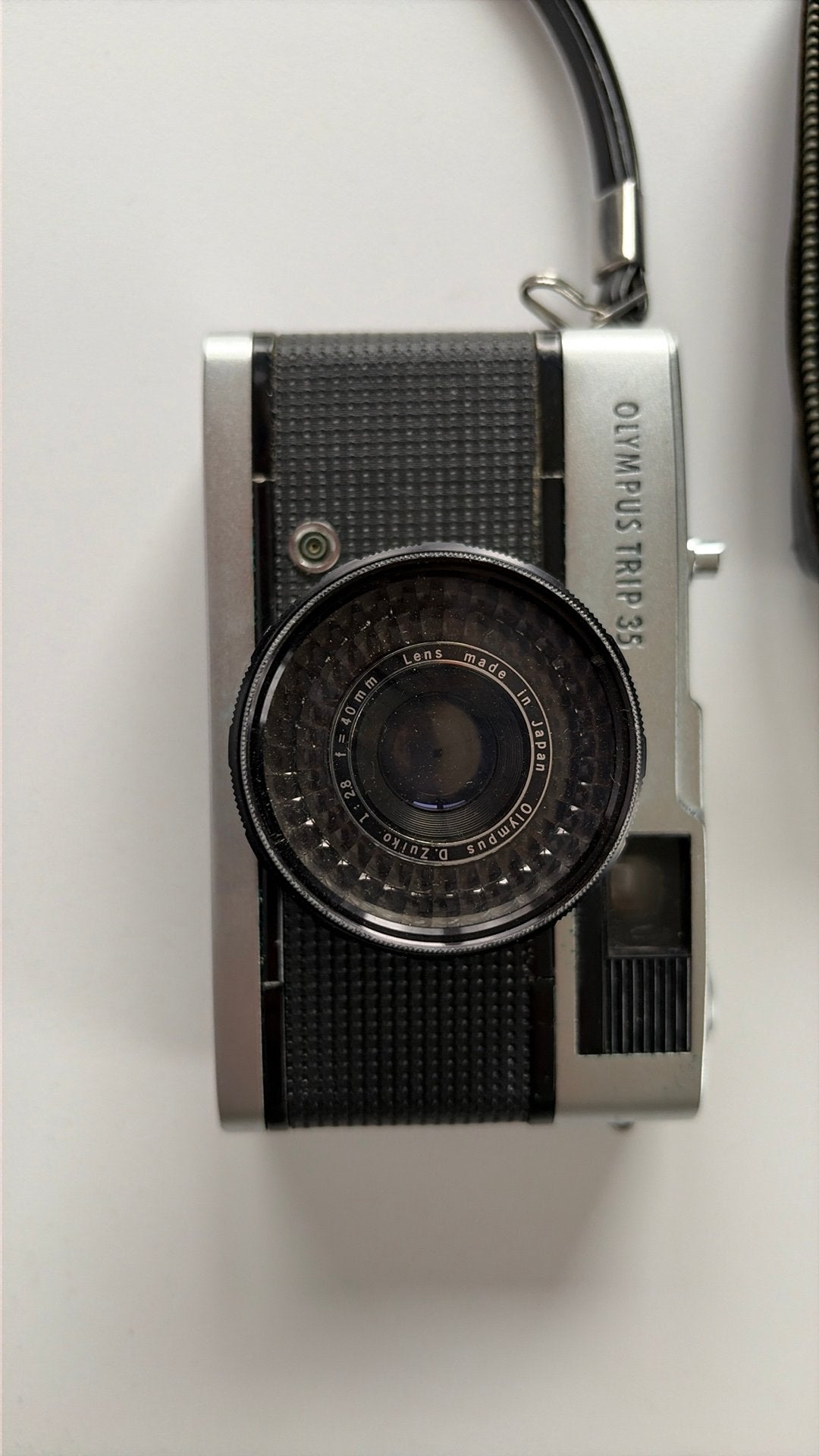 Olympus trip 35 fototoestel + hanimex TX55 flash, Ophalen, Fototoestel
