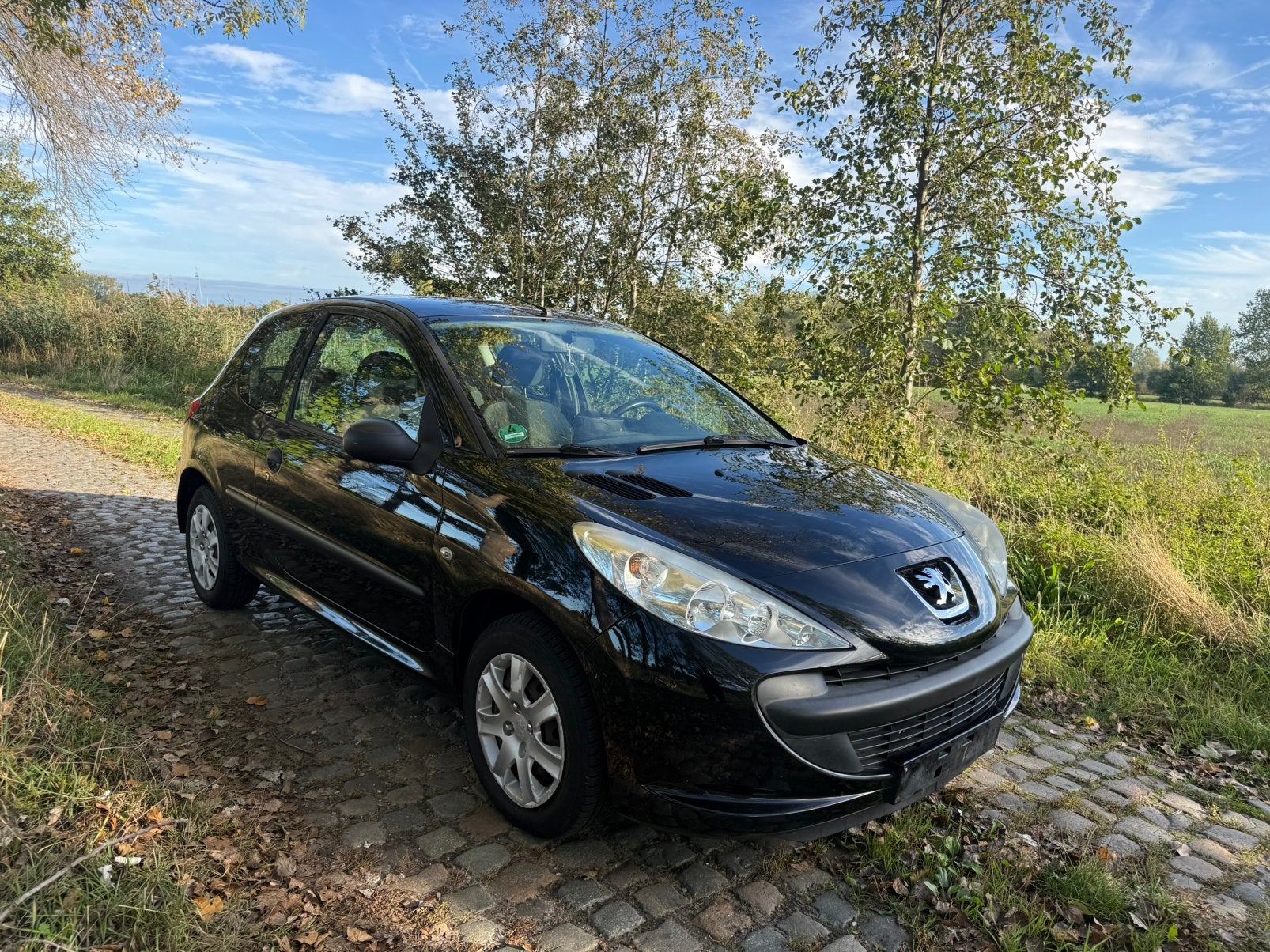 Peugeot 206+ 1.1 Benzine | 2010 | Blanco Gekeurd, Autos, Entreprise, Noir, 44 kW, 485 kg