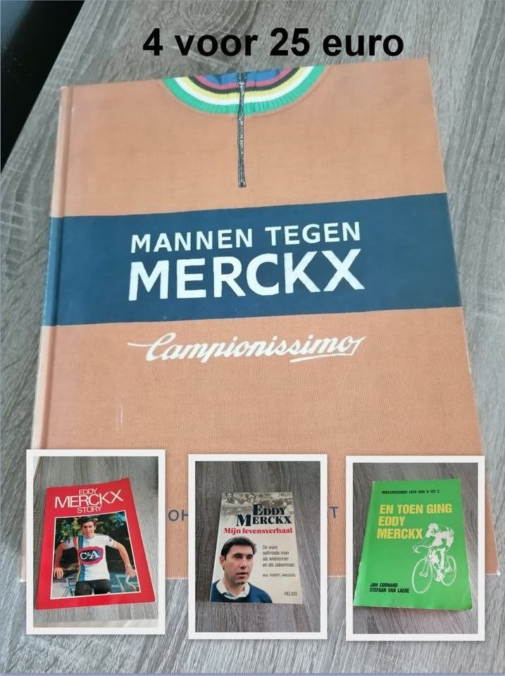 Verzamelaars! Wielerfanaten, alles over Eddy Merckx, Ophalen, Gebruikt