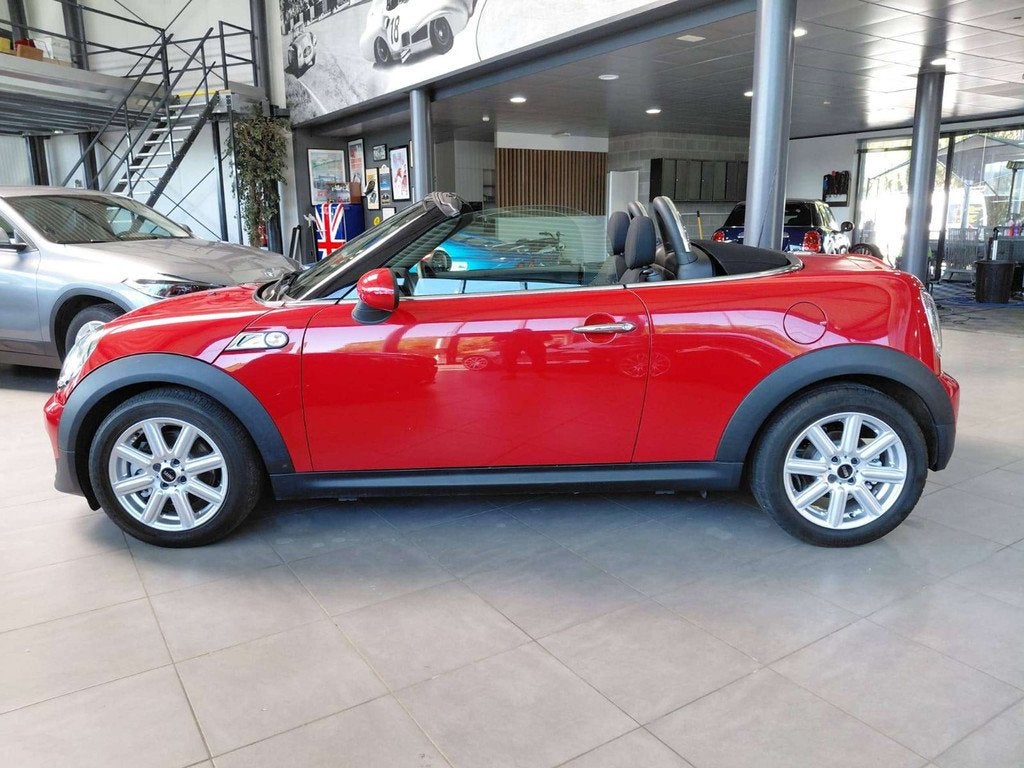 MINI Cooper S Roadster Mini Roadster 1.6 Cooper S (bj 2014), Voorwielaandrijving, Stof, 4 cilinders, Cabriolet