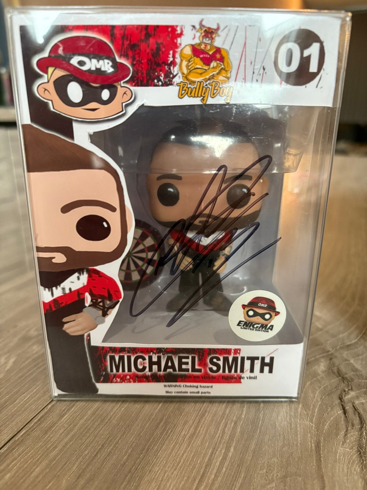 Funko Michael Smith gesigneerd, Sport en Fitness, Darts, Ophalen of Verzenden, Nieuw, Overige typen