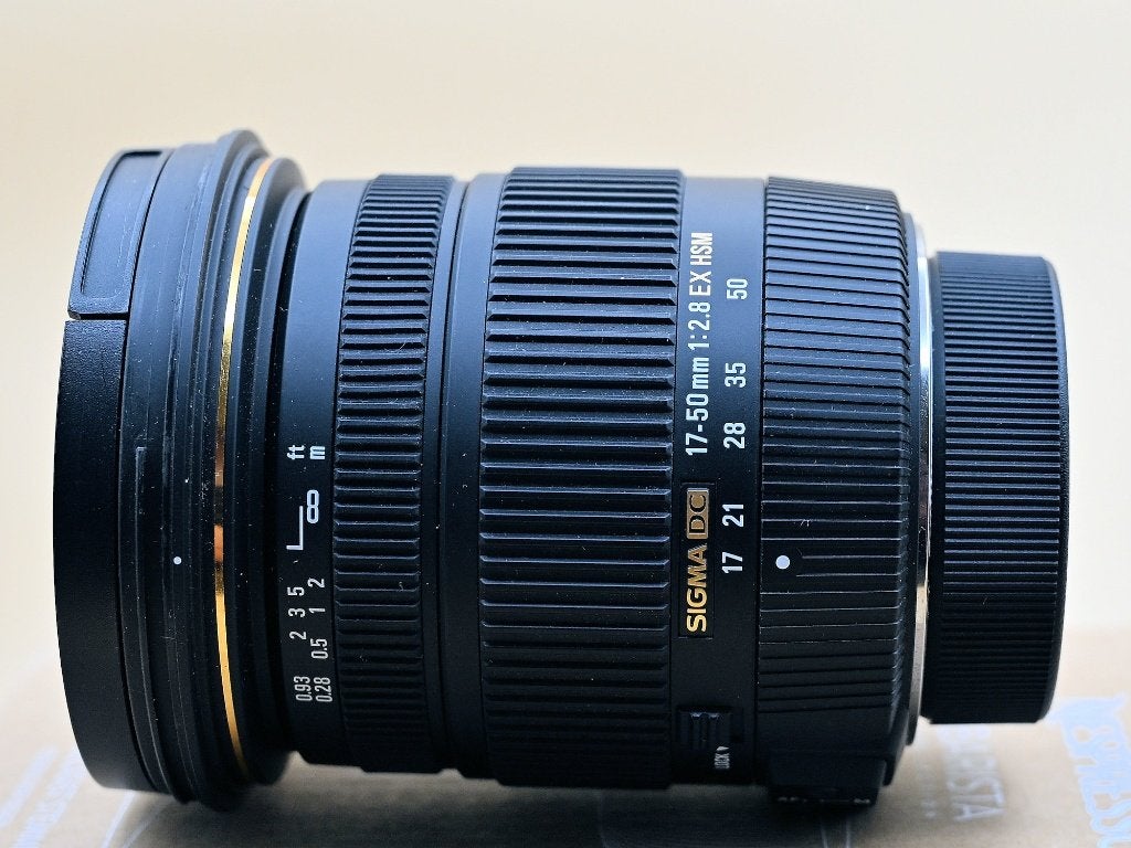 Sigma DC 17-50 1:2,8 EX HSM, Audio, Tv en Foto, Sigma, Zo goed als nieuw, Nikon F-mount, 50 mm