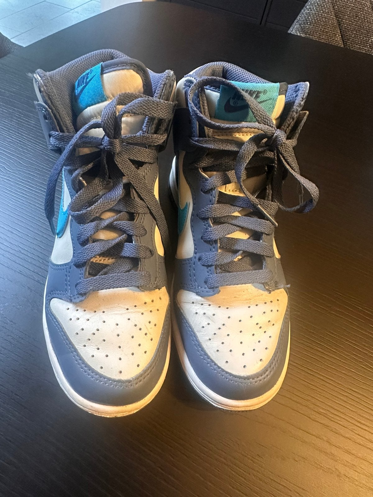 Nike Dunk High maat 37,5, Ophalen, Gedragen, Sneakers