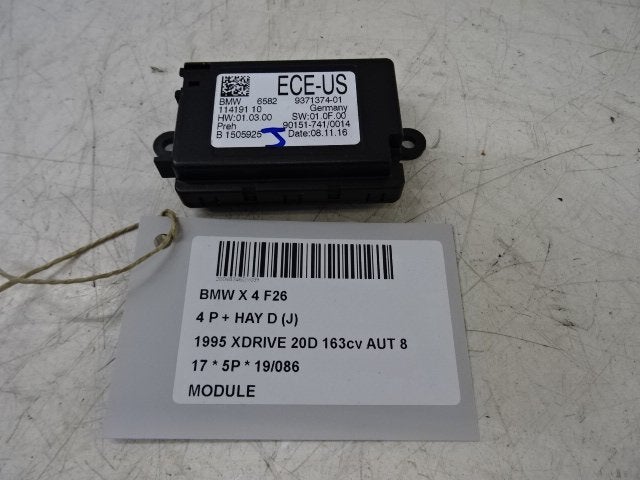 UNITE ELECTRONIQUE BMW X4 (F26) (937137401), Utilisé, BMW