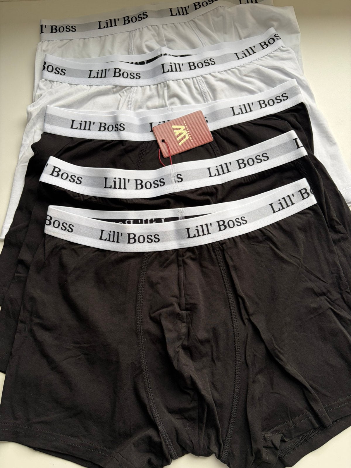 5 Bamboo Viscose Boxershorts, Verzenden, Wit, Boxer