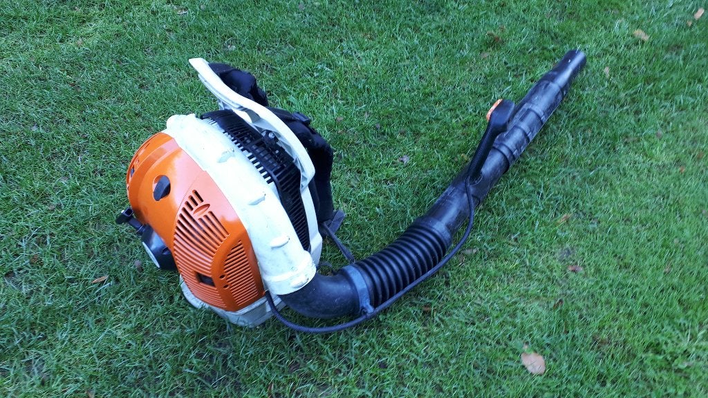 stihl  BR 600   rugblazer, Ophalen, Gebruikt, Ruggedragen, Stihl