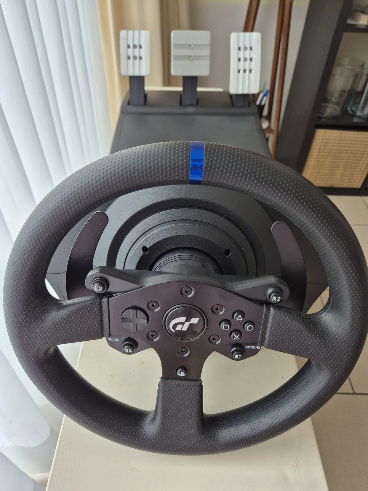 Volant Thrustmaster T300 RS GT EDITION + TH8A SHIFTER ADD-ON, Enlèvement, Comme neuf