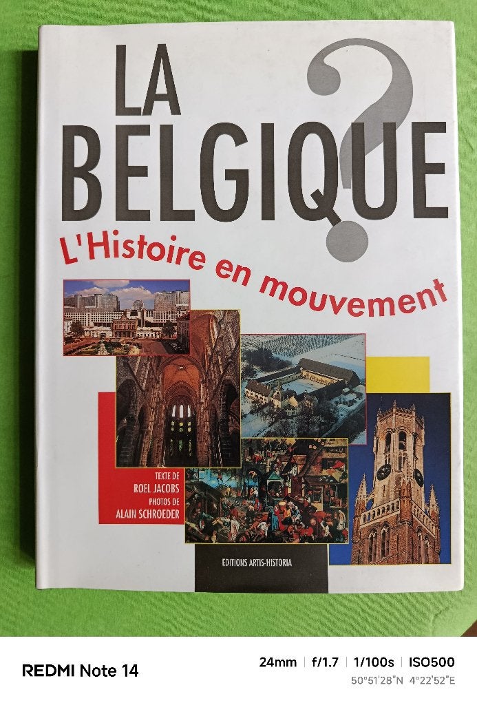 La Belgique : L'Histoire En Mouvement - Édition française, Enlèvement ou Envoi, Roel Jacobs, Comme neuf, Autres sujets/thèmes
