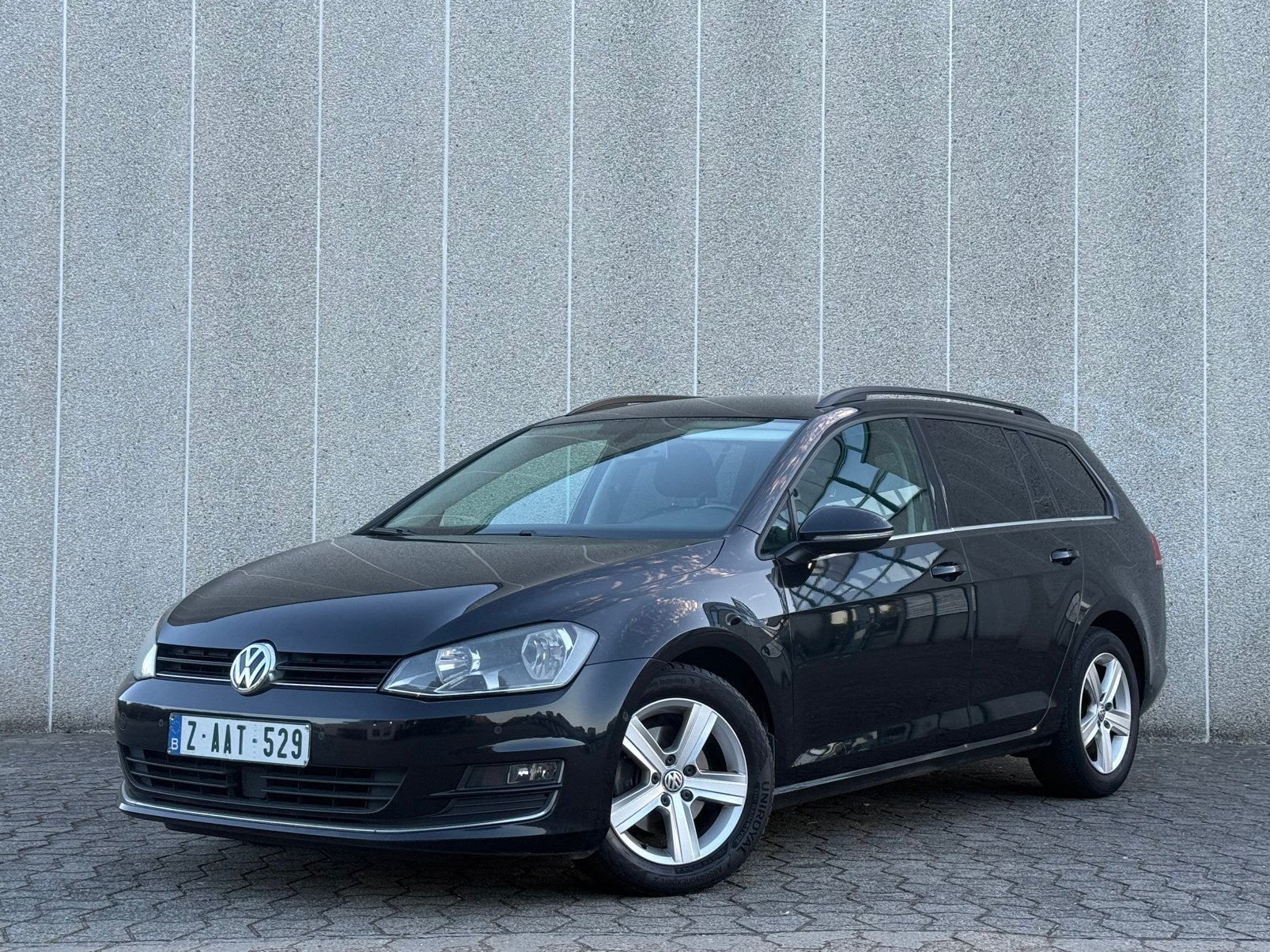VW GOLF 1.6 TDI /2015/ EURO 6b, Auto's, Euro 6, Alcantara, Zwart, Golf