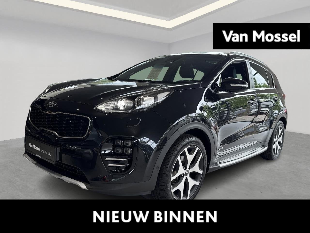 Kia Sportage GT Line 1.6 T AWD DCT7 (automatique), Autos, Euro 6, Entreprise, Entretenue par le concessionnaire, Noir